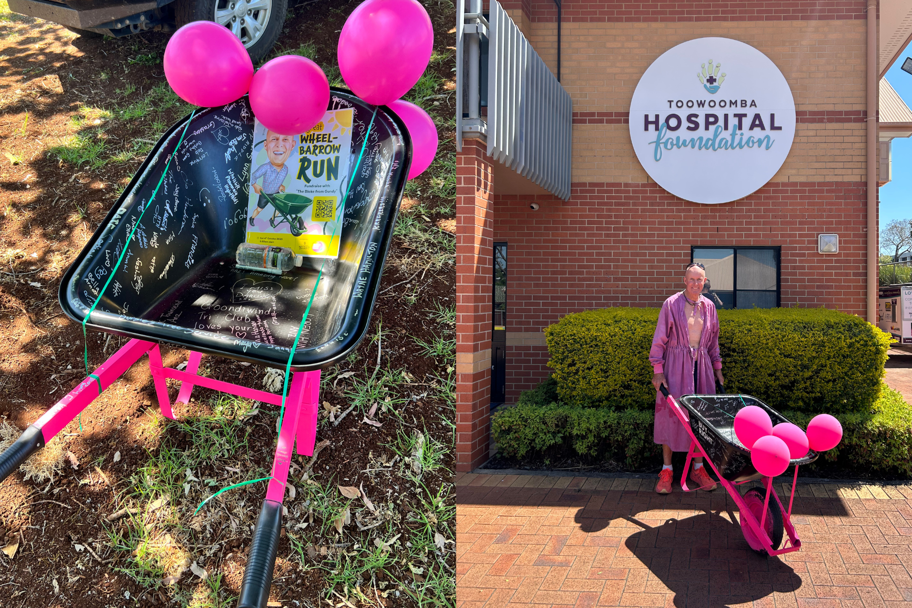 The Great Wheelbarrow Run - The Bloke from Gundy The Great Wheelbarrow Run - The Bloke from Gundy