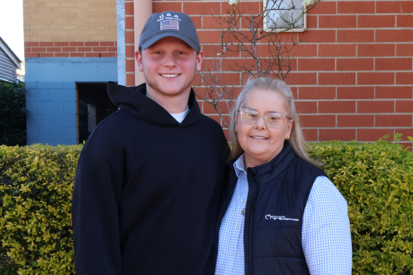 Eli Black and Mum Bobbie Black Eli Black and Mum Bobbie Black