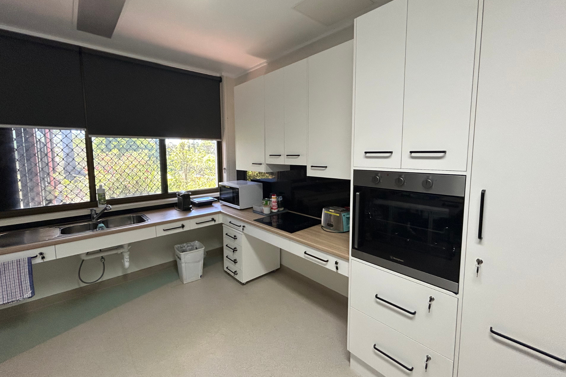 Bailie Henderson Rehabilitation Unit In-patient Kitchen Upgrades Funded by the Toowoomba Hospital Foundation Bailie Henderson Rehabilitation Unit In-patient Kitchen Upgrades Funded by the Toowoomba Hospital Foundation